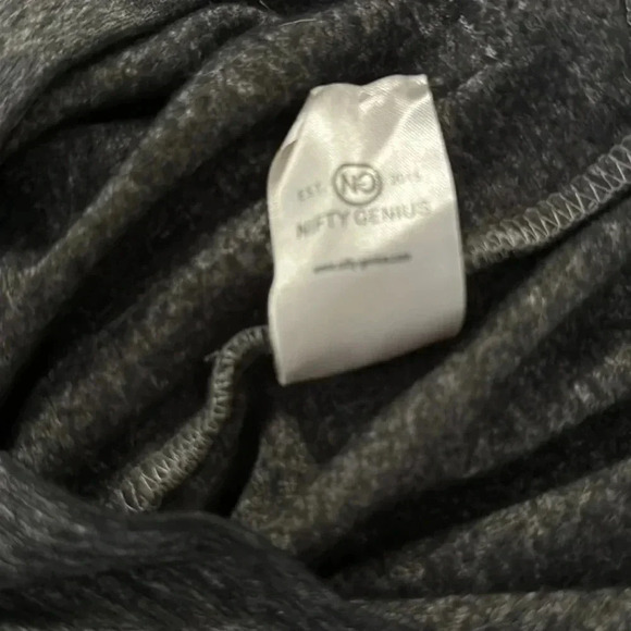 Nifty Genius Cassius Burnout Hooded Sweatshirt size large - Picture 5 of 6